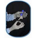 Showa® Best Glove P541 Hi-Tech Polyurethane Chemical Resistant Glove, Medium, Black With Gray 6 DZ/CA redirect to product page